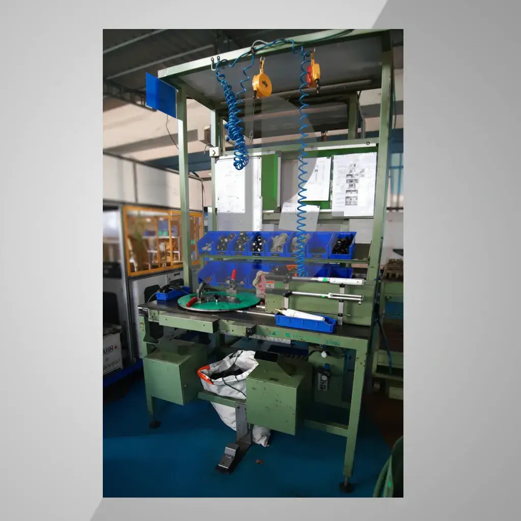 Special Assembly workstation with Fixtures And Tools